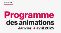 Programme de la Pléiade - Janvier à avril 2025